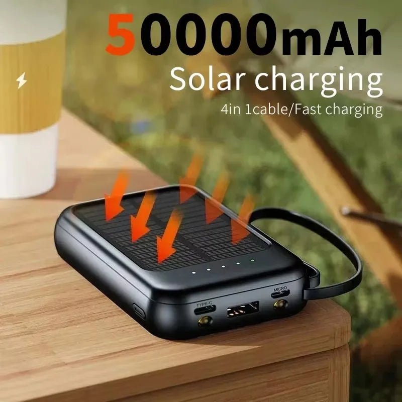 Lenovo Solar Power Bank 50,000mAh - SunTweet