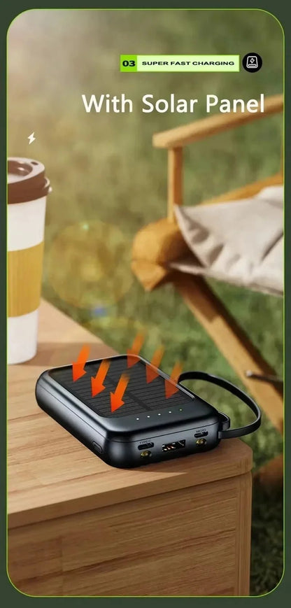 Lenovo Solar Power Bank 50,000mAh - SunTweet