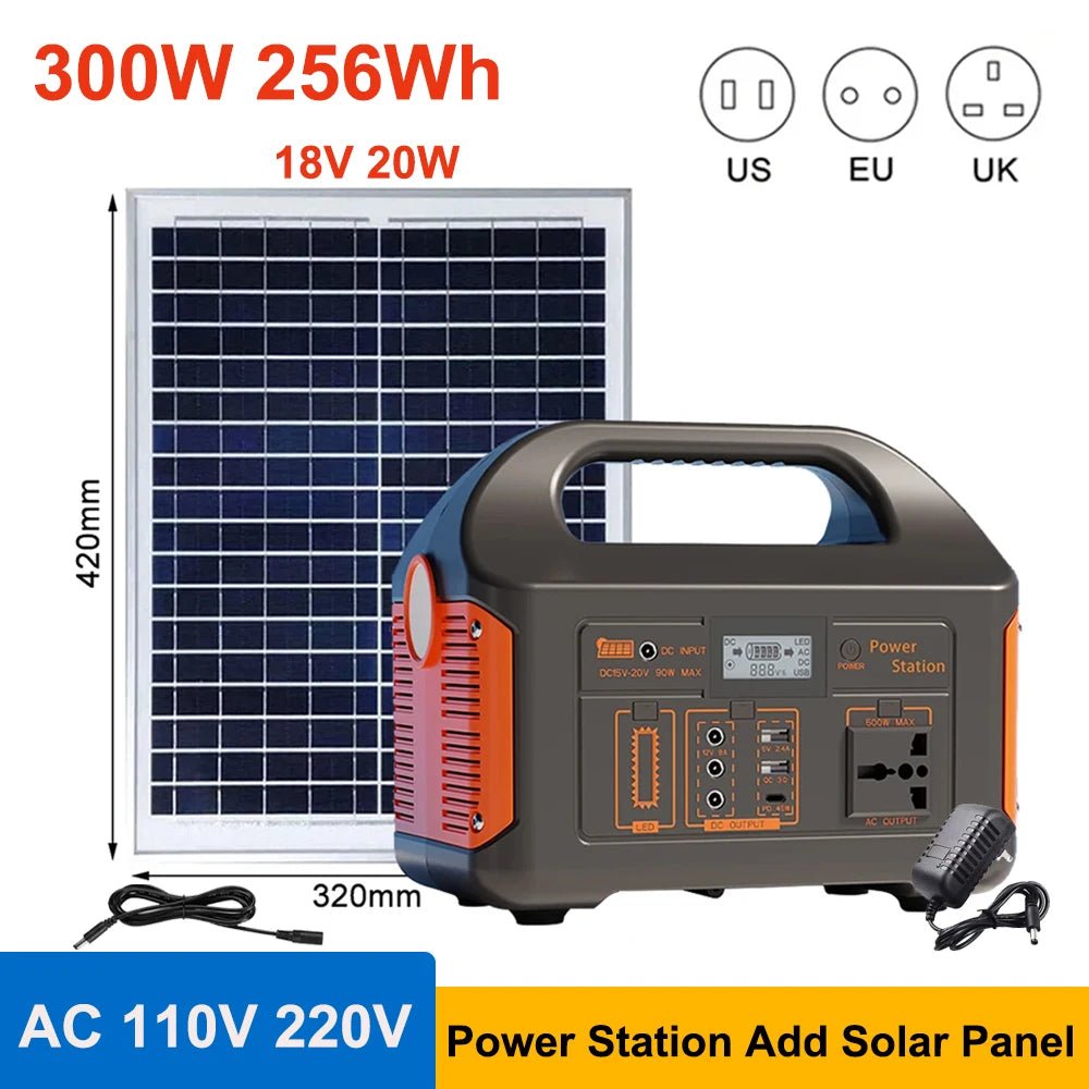 Portable Power Station Solar Generator for Camping - SunTweet