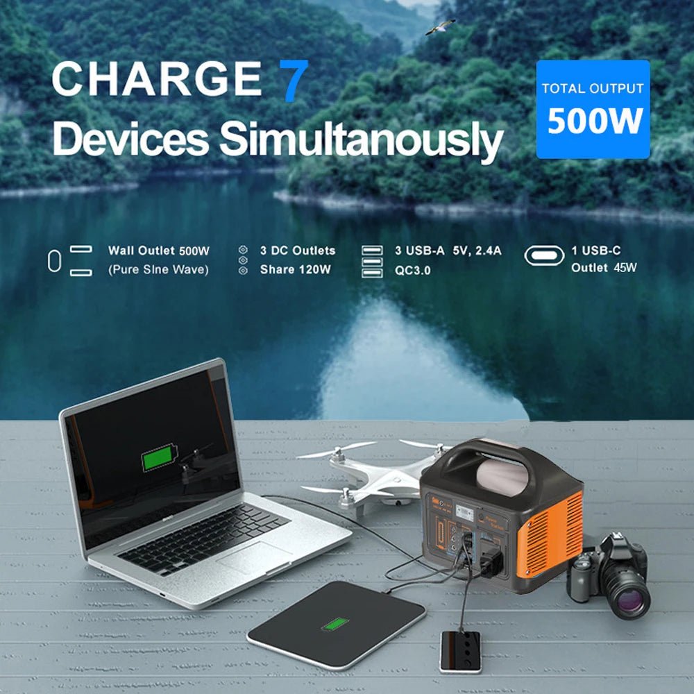 Portable Power Station Solar Generator for Camping - SunTweet