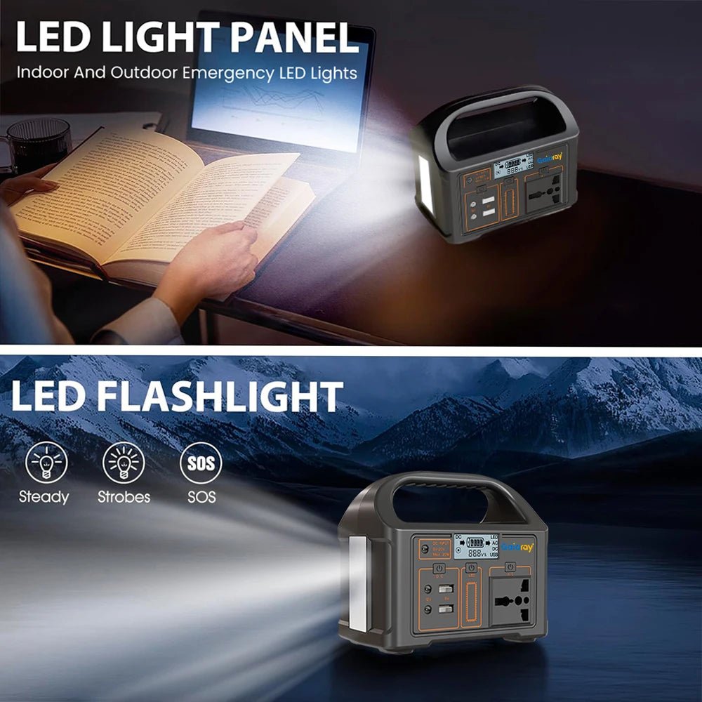 Portable Power Station Solar Generator for Camping - SunTweet