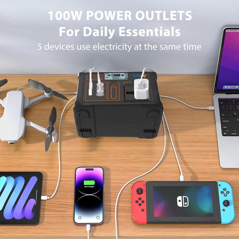 Portable Power Station Solar Generator for Camping - SunTweet