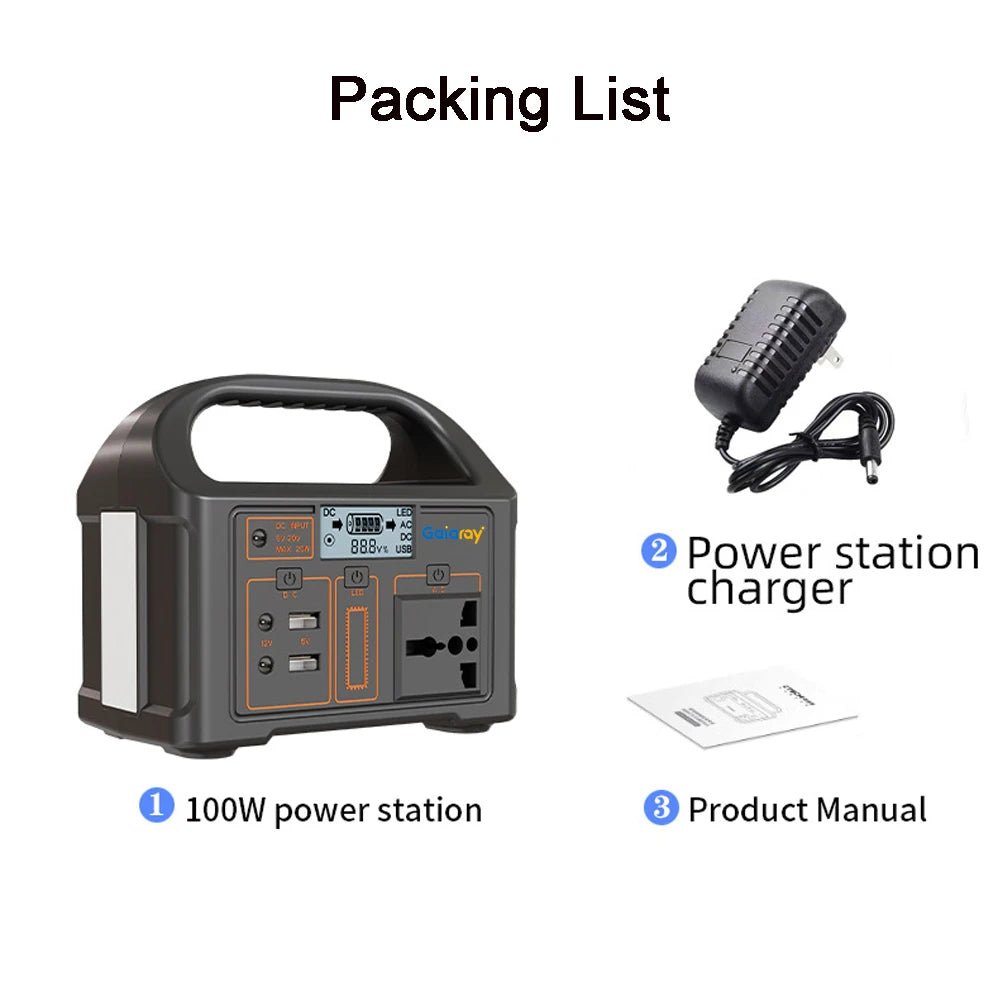 Portable Power Station Solar Generator for Camping - SunTweet