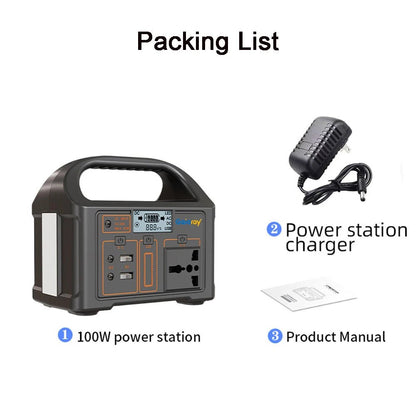 Portable Power Station Solar Generator for Camping - SunTweet