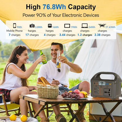 Portable Power Station Solar Generator for Camping - SunTweet