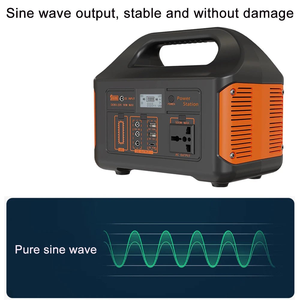Portable Power Station Solar Generator for Camping - SunTweet