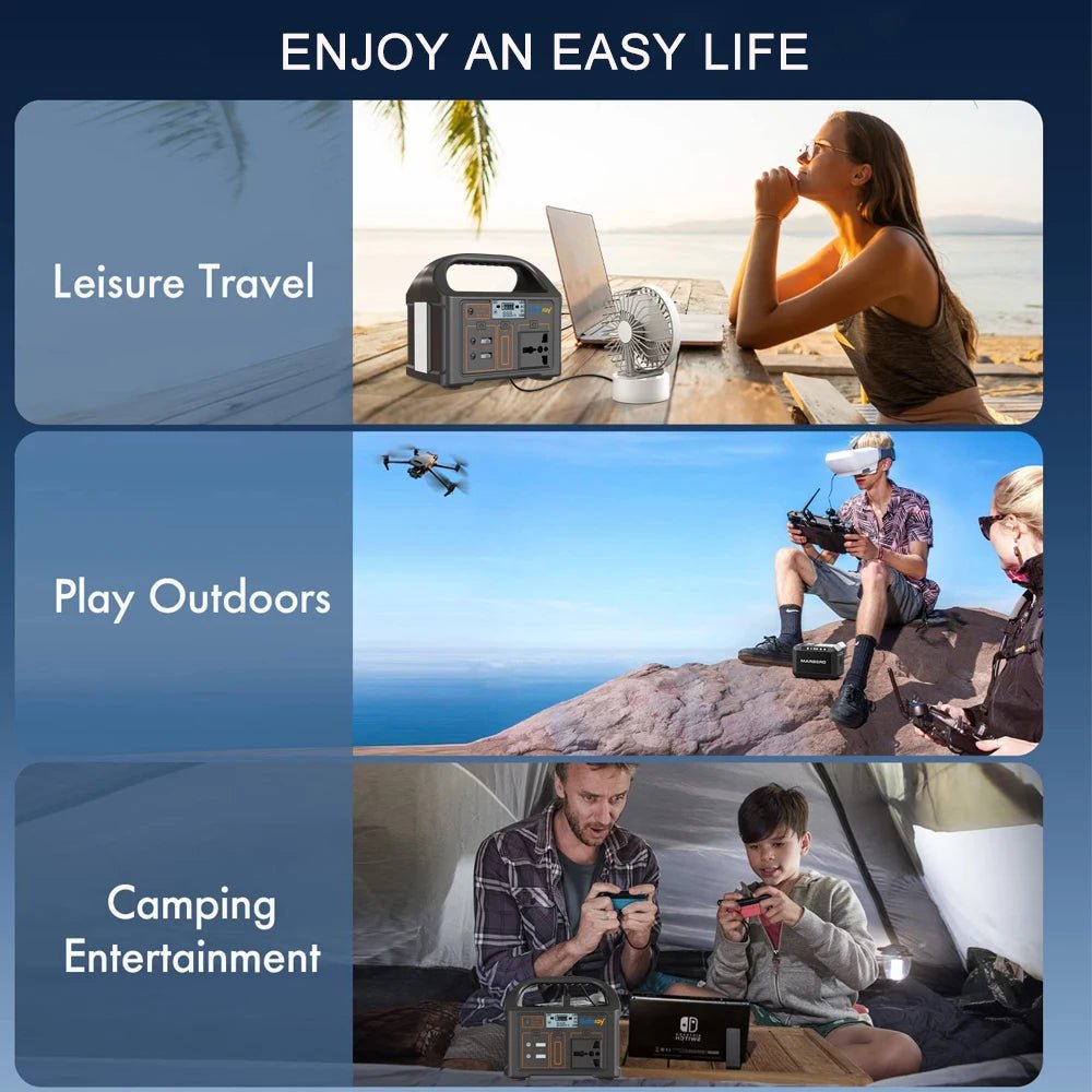 Portable Power Station Solar Generator for Camping - SunTweet
