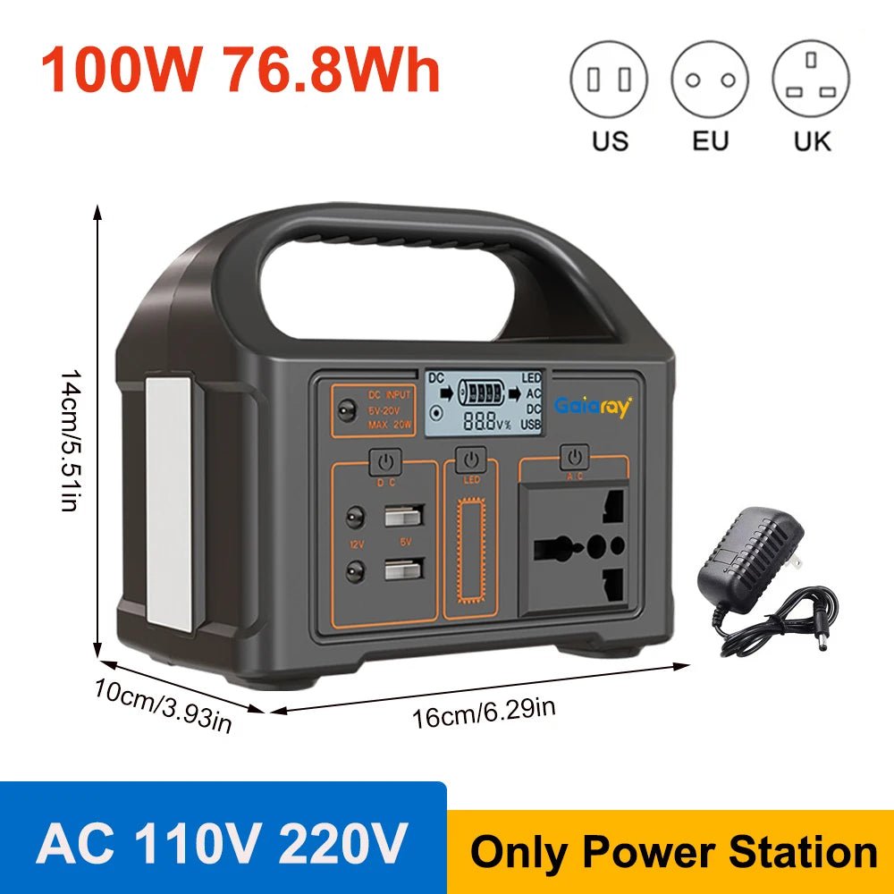 Portable Power Station Solar Generator for Camping - SunTweet