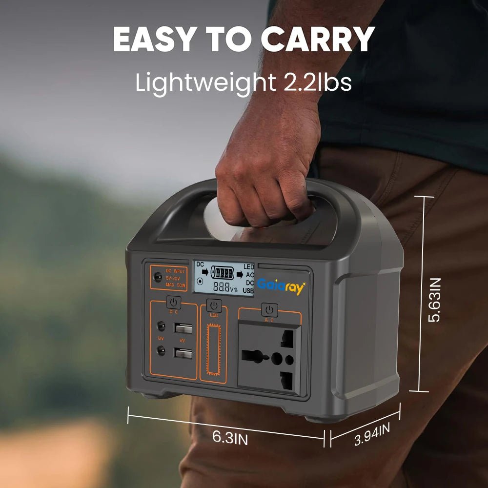 Portable Power Station Solar Generator for Camping - SunTweet