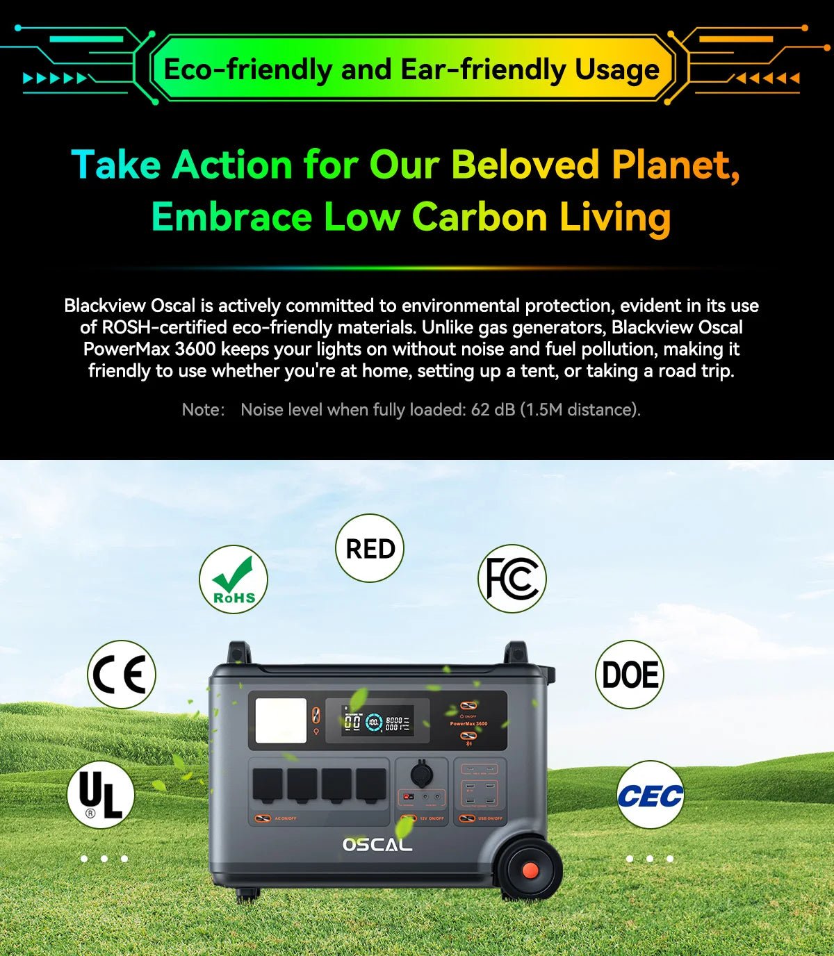 PowerMax 3600 Portable Power Station | 3600Wh LFP Solar Generator with UPS - SunTweet