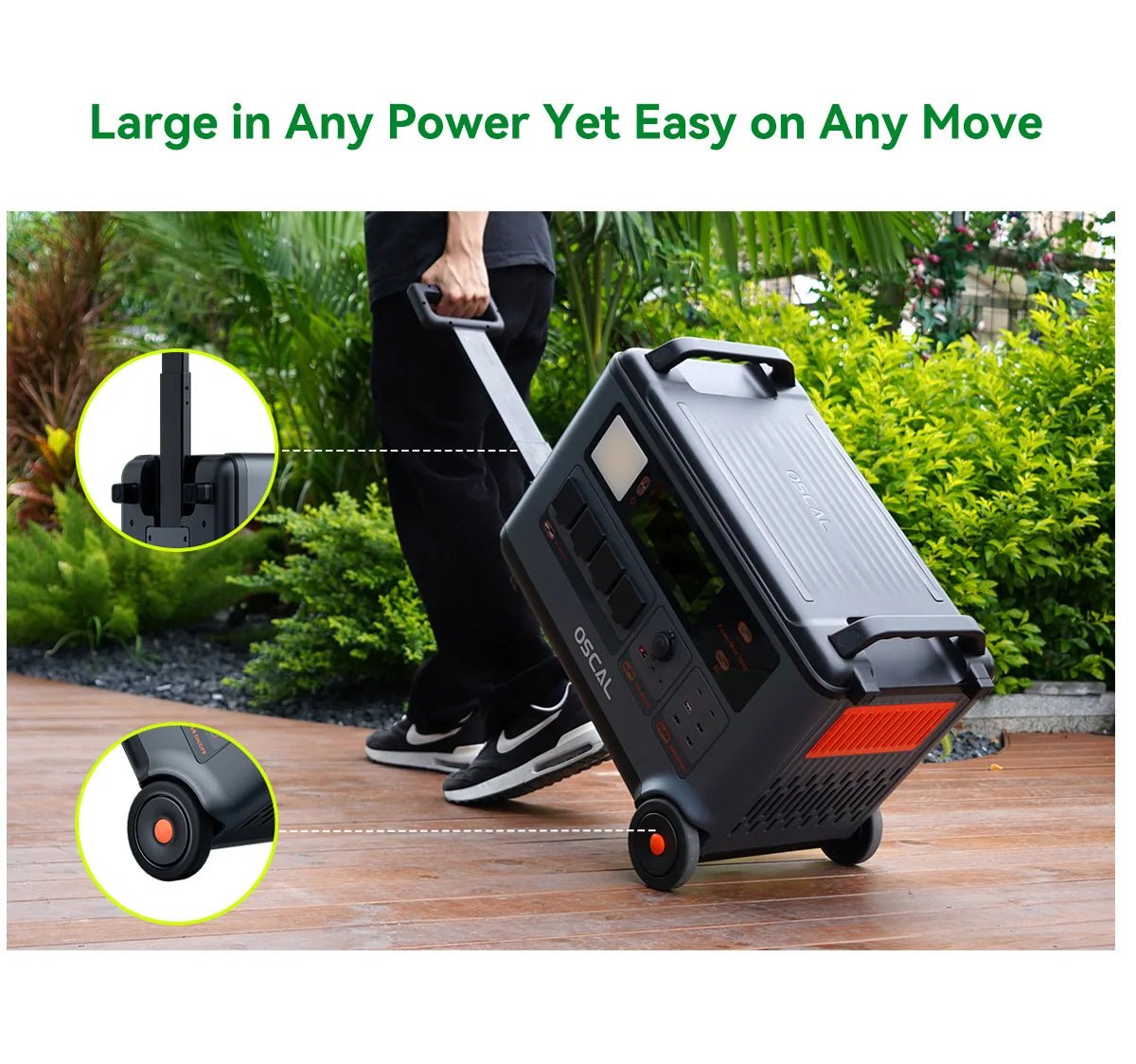 PowerMax 3600 Portable Power Station | 3600Wh LFP Solar Generator with UPS - SunTweet