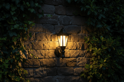 Retro Hexagonal Solar Wall Lamp - SunTweet