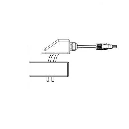 Single/Double-Hole Solar Cable Entry Gland Box, RV &amp; Roof Mount - SunTweet