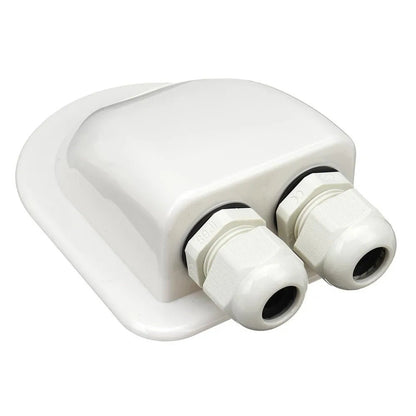 Single/Double-Hole Solar Cable Entry Gland Box, RV &amp; Roof Mount - SunTweet