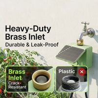 Smart WiFi Solar Sprinkler Timer | 2 - Zone Garden Irrigation Controller with Flow Detection - SunTweet