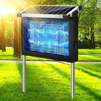 Solar Bug Zapper Outdoor | 4500V Electric Mosquito Zapper with Motion Sensor - SunTweet