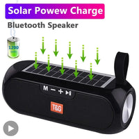 Solar FM Radio & Bluetooth Speaker | Portable Outdoor Wireless Speaker with MP3 - SunTweet