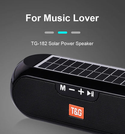 Solar FM Radio &amp; Bluetooth Speaker | Portable Outdoor Wireless Speaker with MP3 - SunTweet