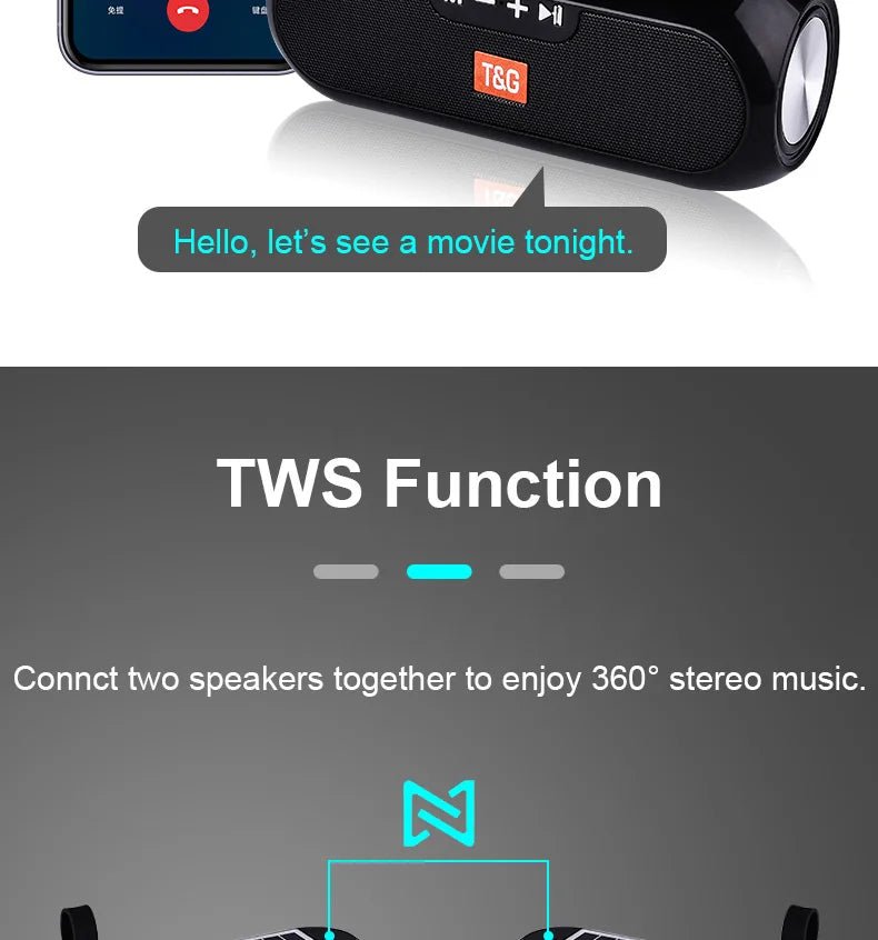 Solar FM Radio &amp; Bluetooth Speaker | Portable Outdoor Wireless Speaker with MP3 - SunTweet