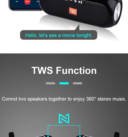 Solar FM Radio &amp; Bluetooth Speaker | Portable Outdoor Wireless Speaker with MP3 - SunTweet