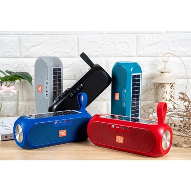 Solar FM Radio &amp; Bluetooth Speaker | Portable Outdoor Wireless Speaker with MP3 - SunTweet
