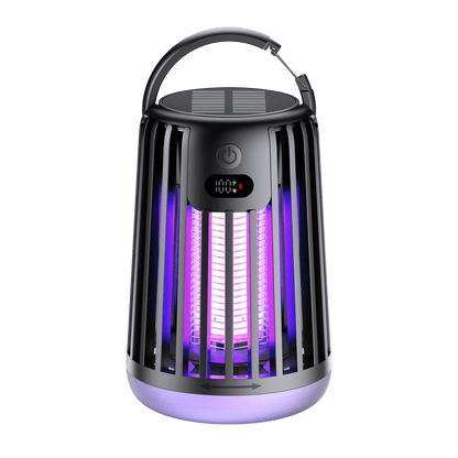 Solar Garden Fly Zapper | Mosquito Killer Lamp with Insect Trap - SunTweet