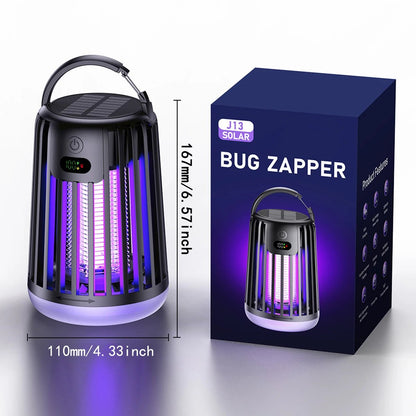 Solar Garden Fly Zapper | Mosquito Killer Lamp with Insect Trap - SunTweet