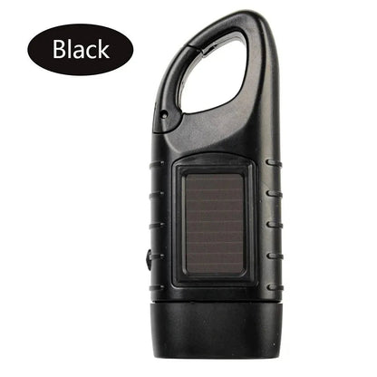Solar Hand Crank LED Flashlight | Emergency Torch for Camping &amp; Outdoor - SunTweet