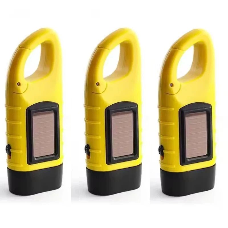 Solar Hand Crank LED Flashlight | Emergency Torch for Camping &amp; Outdoor - SunTweet