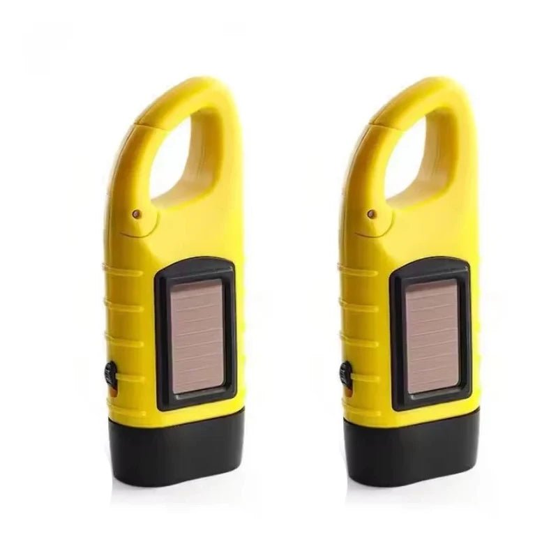 Solar Hand Crank LED Flashlight | Emergency Torch for Camping &amp; Outdoor - SunTweet