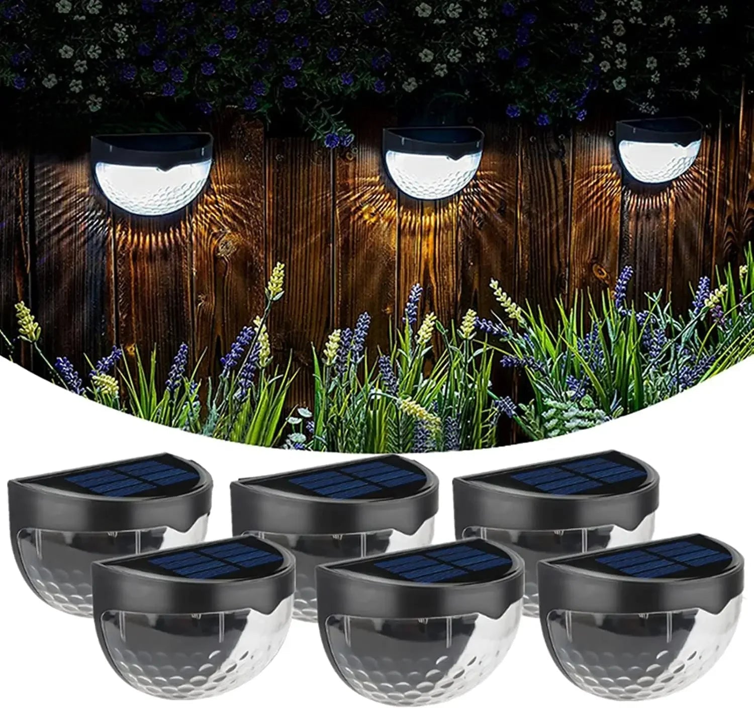 Solar LED Fence Wall Lights - SunTweet