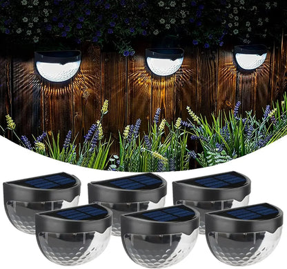 Solar LED Fence Wall Lights - SunTweet