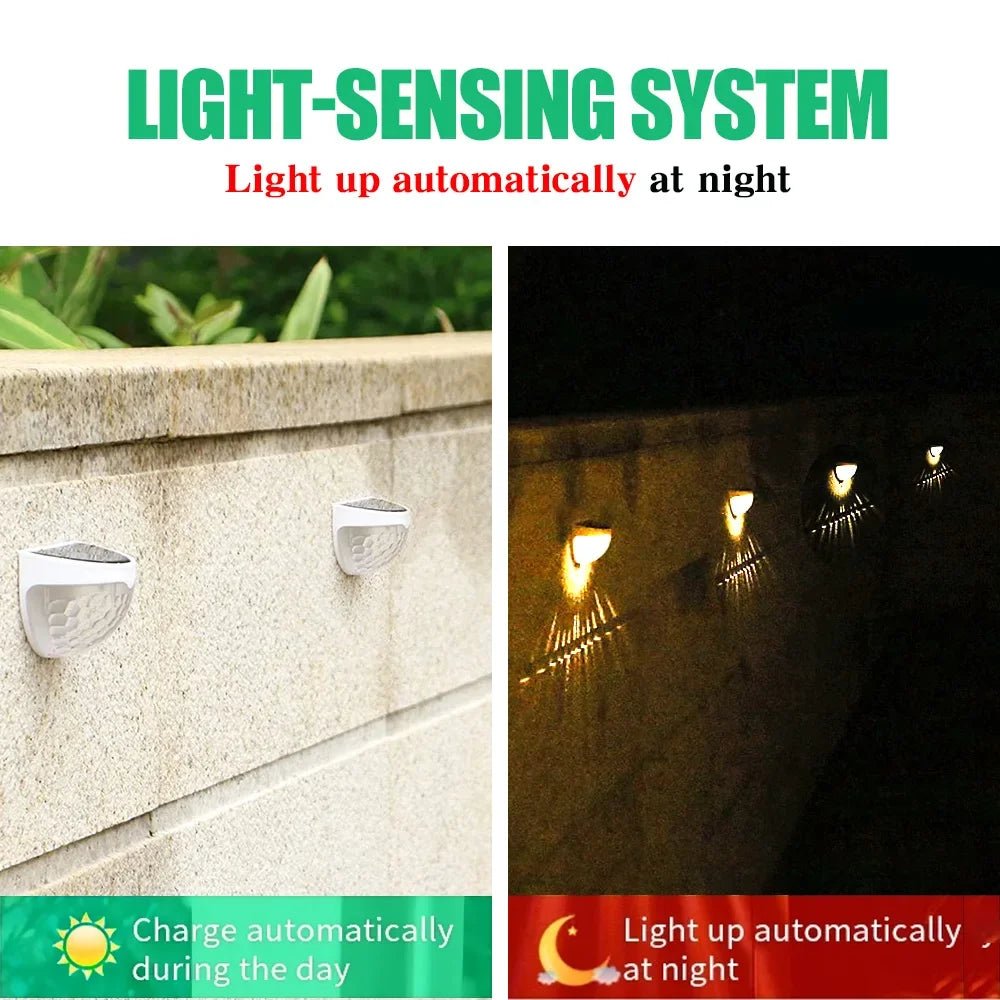 Solar LED Fence Wall Lights - SunTweet