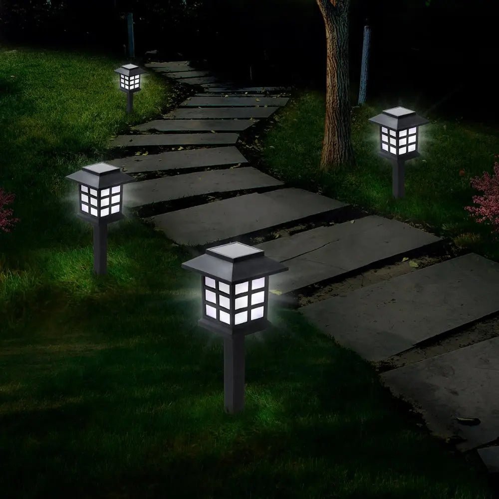 Solar LED Pathway Lights | Waterproof Garden &amp; Driveway Stake Lights - SunTweet