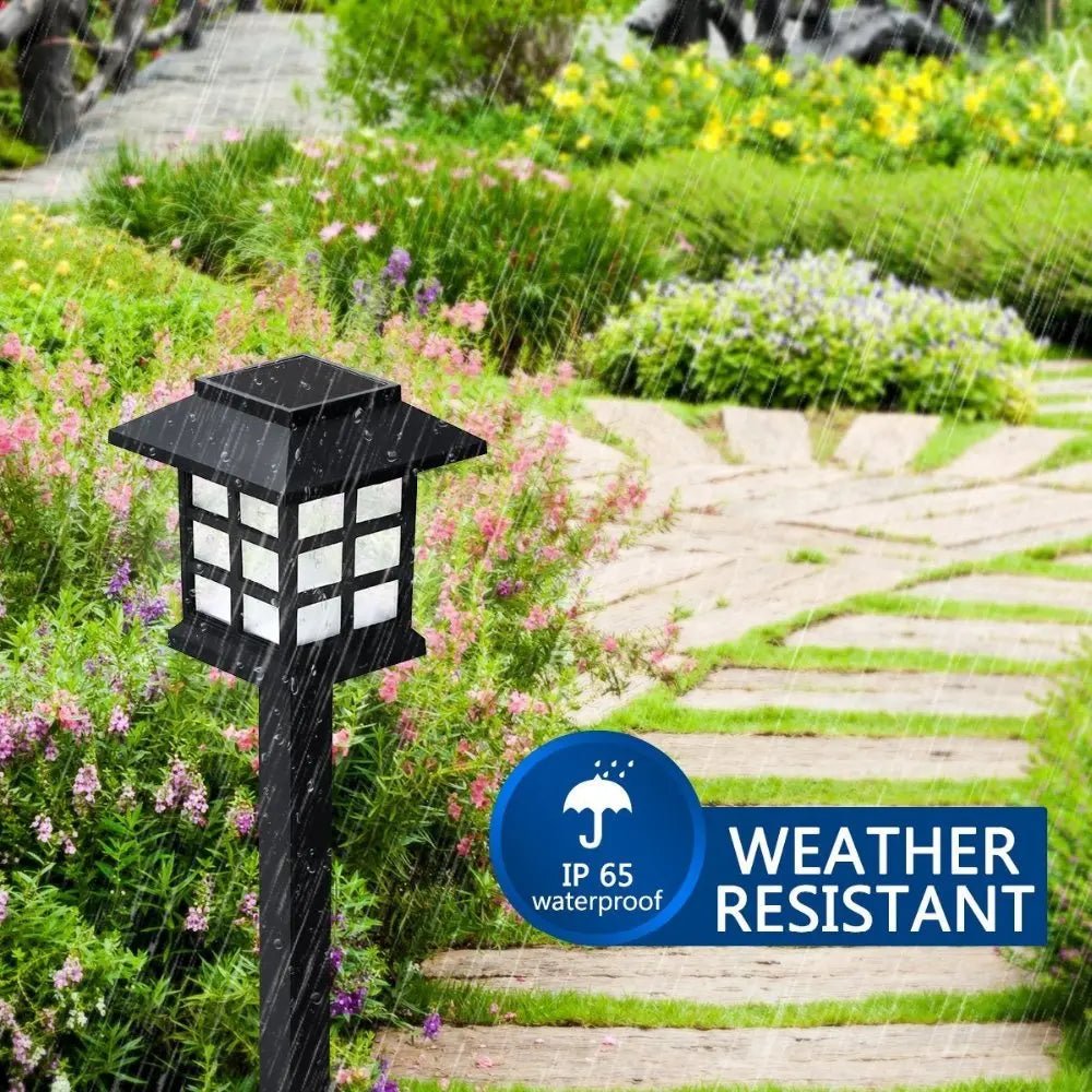Solar LED Pathway Lights | Waterproof Garden &amp; Driveway Stake Lights - SunTweet