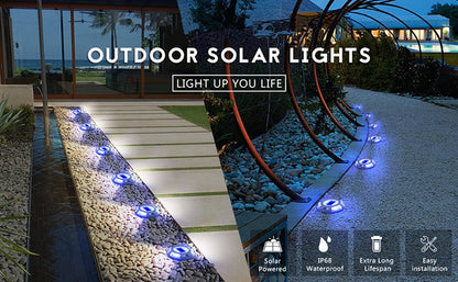 Solar Lights Waterproof Ground Lamp Driveway - SunTweet