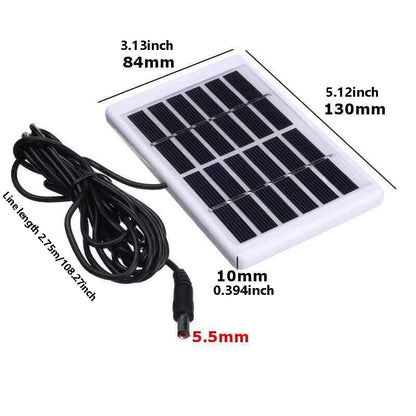 Solar Panel 1.2W 6V Mini USB Monocrystalline Solar Panel - SunTweet
