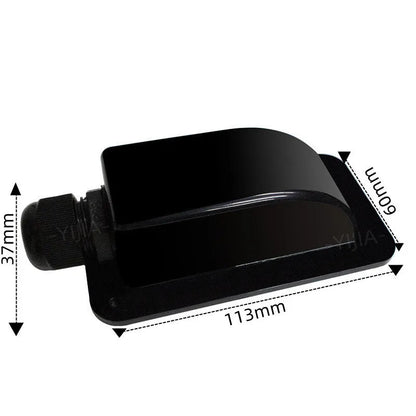 Solar Panel Cable Entry Gland Box, IP68 Single-Hole Roof Mount - SunTweet