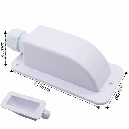Solar Panel Cable Entry Gland Box, IP68 Single-Hole Roof Mount - SunTweet