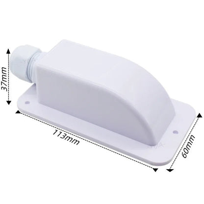 Solar Panel Cable Entry Gland Box, IP68 Single-Hole Roof Mount - SunTweet