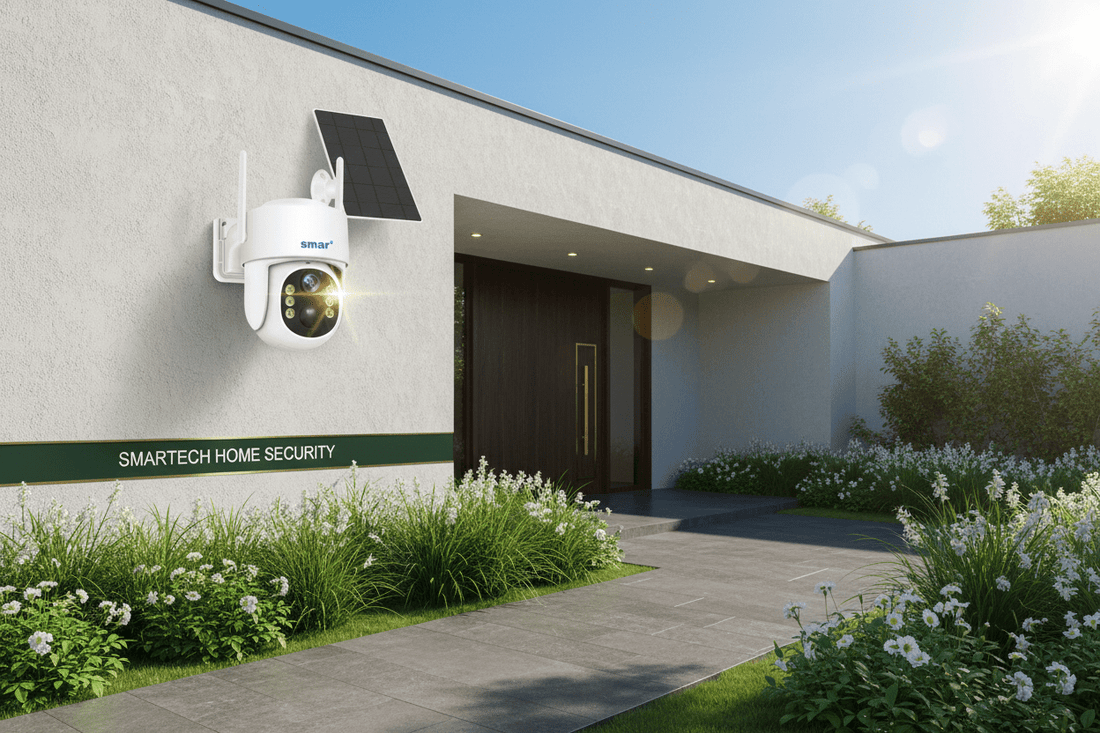 Solar Panel IP Camera Wi - Fi 4MP 4G Video - SunTweet