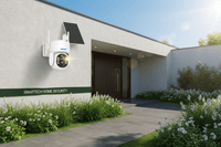 Solar Panel IP Camera Wi - Fi 4MP 4G Video - SunTweet