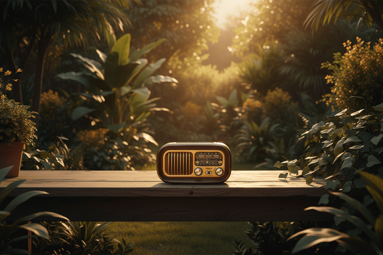 Solar Panel Radio - SunTweet