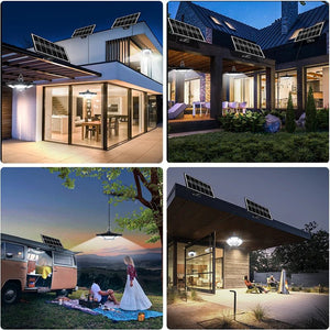 Solar Pendant Lights with Remote