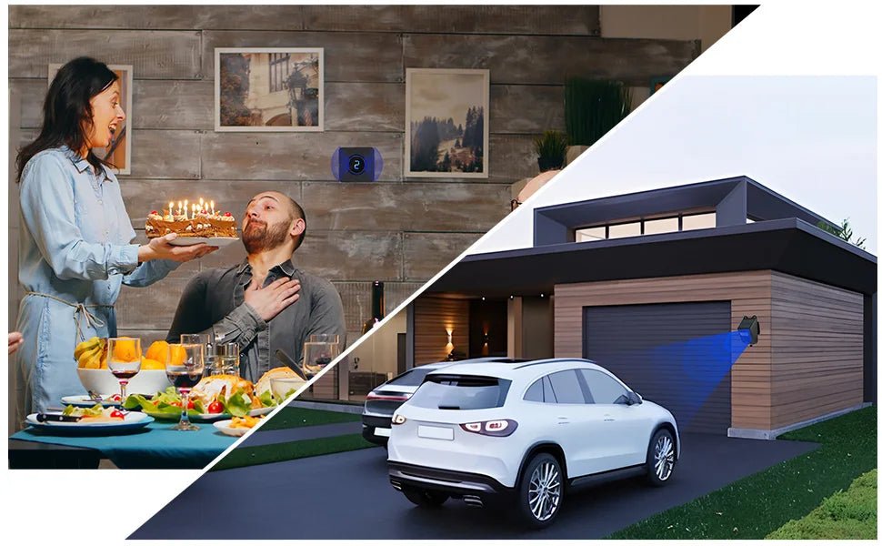 Solar Powered Wireless Driveway Alarm | 600ft Motion Sensor Alert - SunTweet