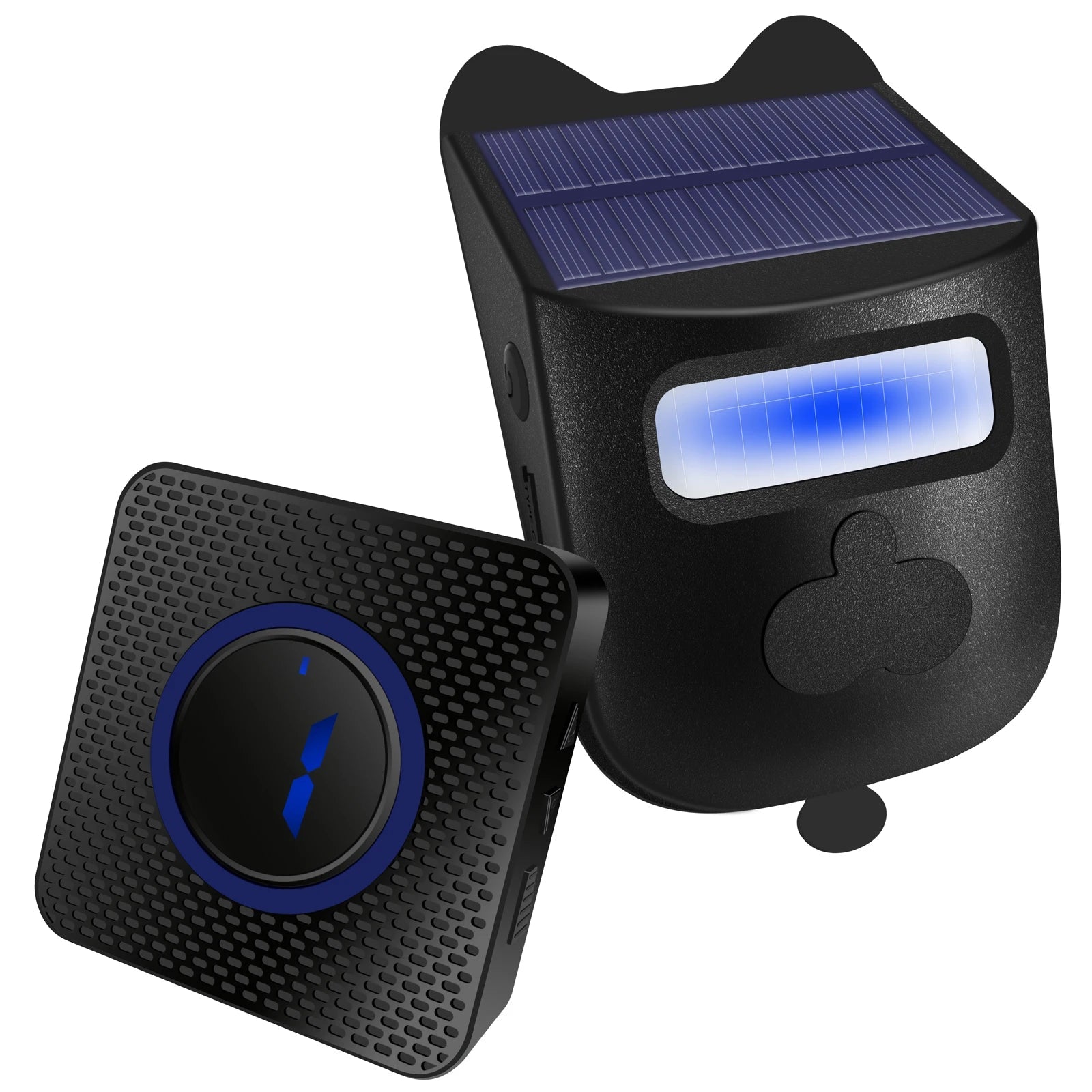 Solar Powered Wireless Driveway Alarm | 600ft Motion Sensor Alert - SunTweet