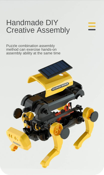 Solar Robot Dog | DIY Science Experiment Kit for Kids - SunTweet