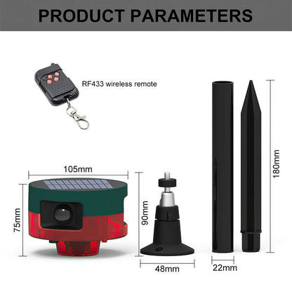 Solar Security Alarm/Sounds - SunTweet