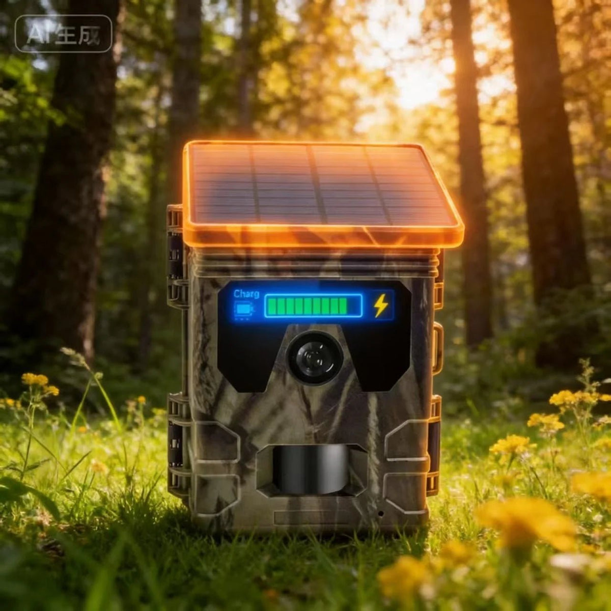 Solar Trail Camera | Motion-Activated Wildlife &amp; Night Vision - SunTweet