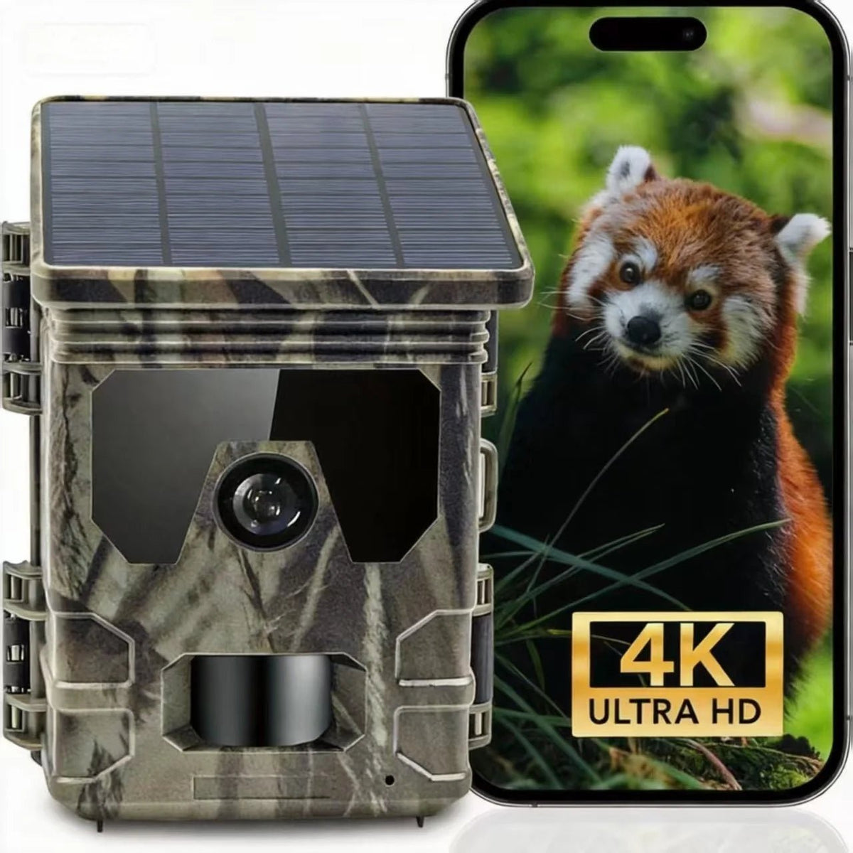 Solar Trail Camera | Motion-Activated Wildlife &amp; Night Vision - SunTweet